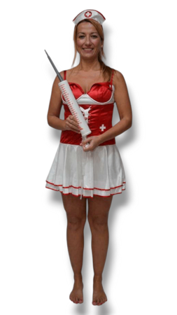 Zdravotná sestrička červená